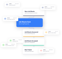 More accurate project info and job sheet tracking.