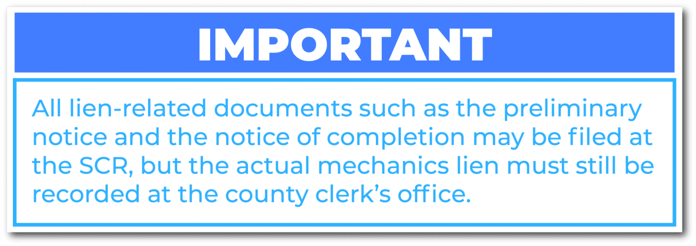 Where to file a mechanics lien in Utah