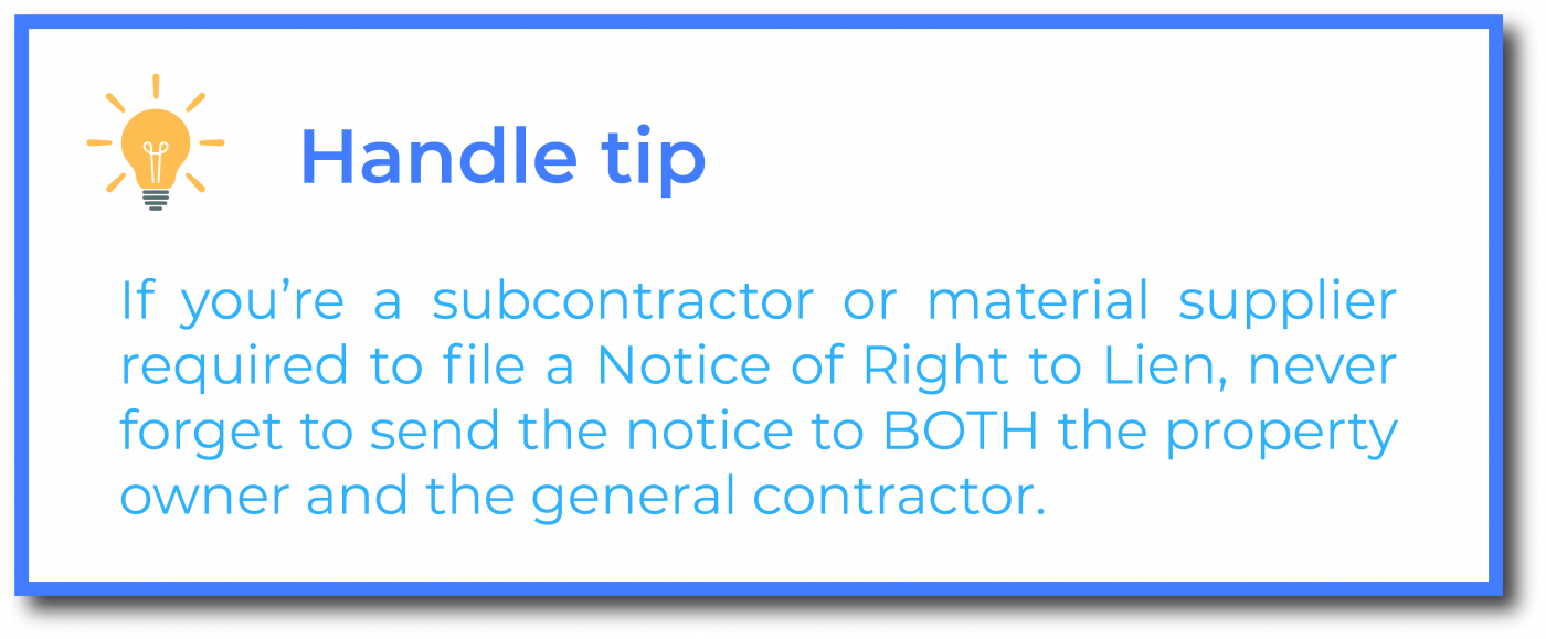 NV subcontractor lien tip