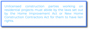 Connecticut mechanics lien requirements
