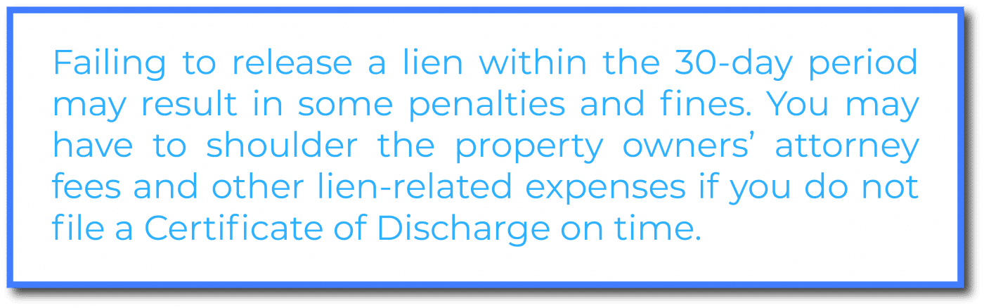 New Jersey certificate of discharge