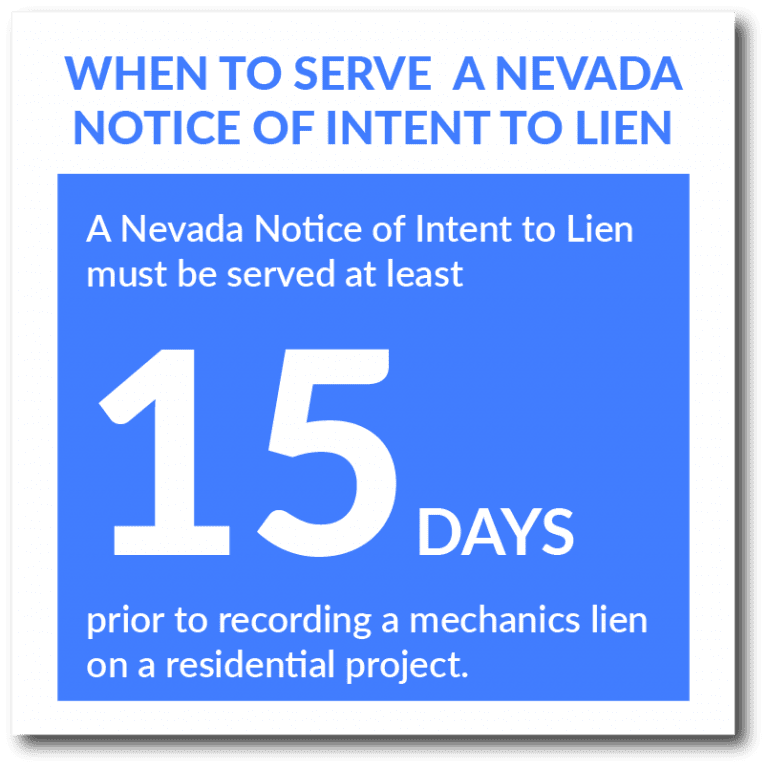 notice of intent to take default nevada