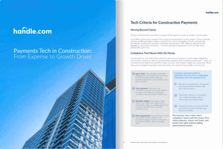 Payments Tech in Construction: From Expense to Growth Driver